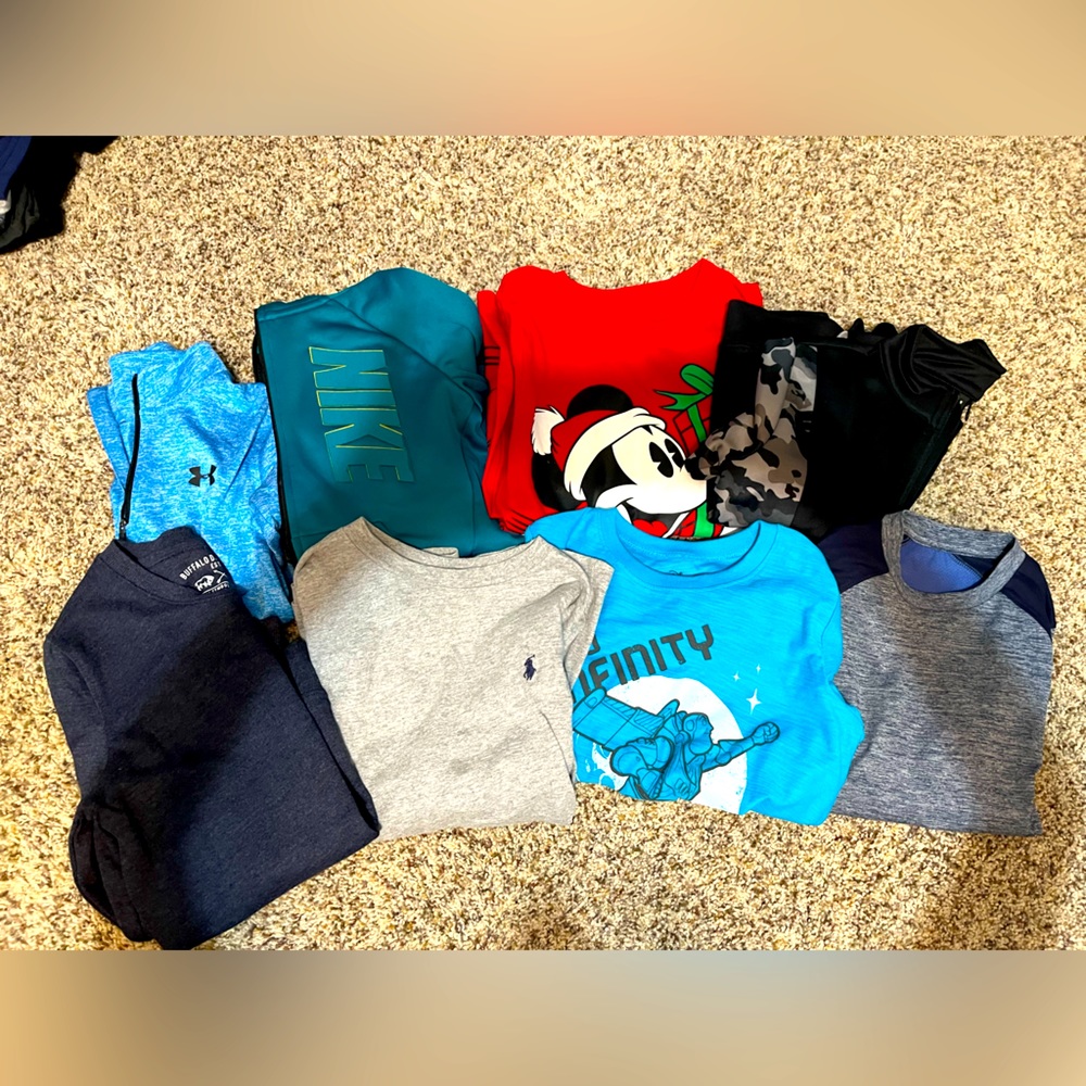 8 piece shirts and hoodies